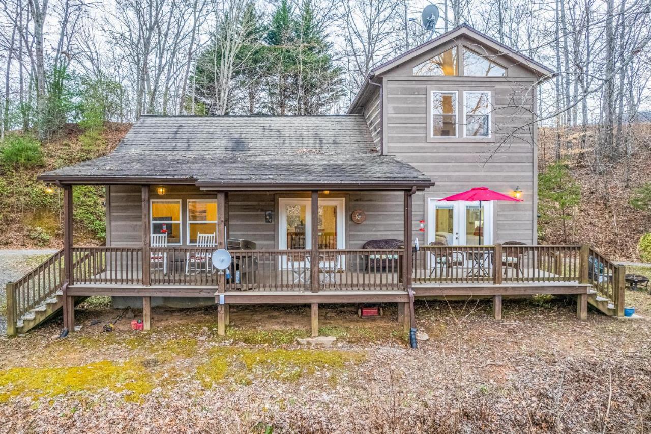 Tree Top Cabin Sylva Exterior foto