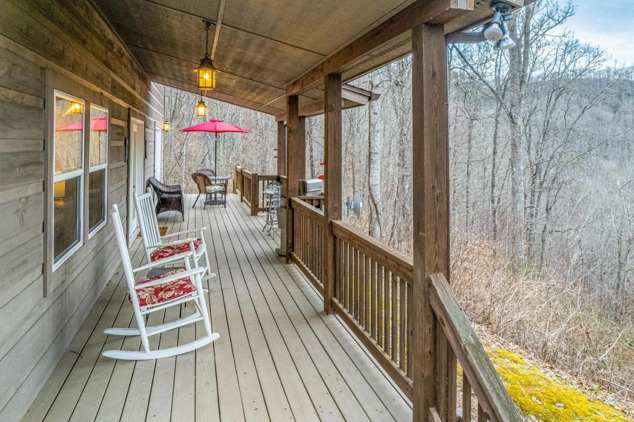 Tree Top Cabin Sylva Exterior foto